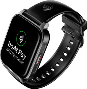 boAt Wave Fortune with Secure Payment Option(NFC), Screen, BT  Calling Smartwatch Price in India Buy boAt Wave Fortune with Secure