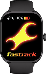 Fastrack Revoltt FS2+|2.01'' Display|Functional Crown|BT Calling|AI Voice Assistance|IP68 Smartwatch