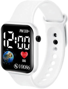 TAOSTRY LED Luxurious Fashion Silicone Digital (No calling function) _KID02 Smartwatch