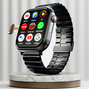 Fire-Boltt Dream WristPhone - 4G SIM/LTE/WiFi, Android OS, Play store unlimited apps, GPS Smartwatch