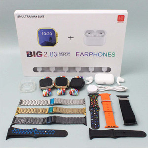 Congi i20 smart watch & S8 4G network Android System T800 Ultra With Gamming Earbuds Smartwatch