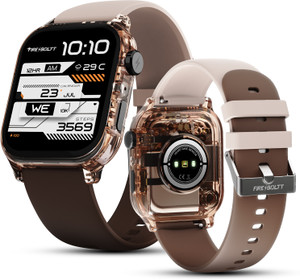 Fire-Boltt Rise Phantom 1.85 Display Transparent Clear Body Design Rotating Button BT Call Smartwatch