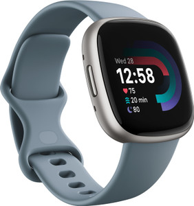 FITBIT Versa Fitness Watch 6-Month Membership Smartwatch Price