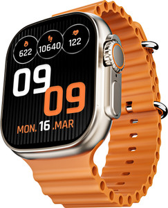 boAt Wave Elevate w/ 4.97 CM(1.96'') HD Display, BT Calling, Functional Crown Smartwatch