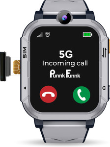 PunnkFunnk Safeguard4G/ 5G Smart Watch for Kids - Video Call, GPS, and Family Alerts Smartwatch