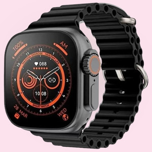 KadWaniya T800 Ultra Smart Watch With Wireless Charging Smartwatch