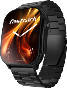 Fastrack Revoltt FS2Pro-1.96''|Super AMOLED Curved|Premium Glossy Metal|1000 Nits|Fashion Smartwatch