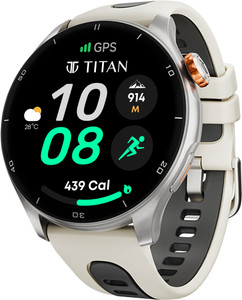 TITAN Celestor|India's Most Accurate In-Built GPS |Altimeter|Barometer|Compass|Strava Smartwatch