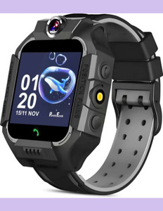 ThirdEye Enertech Kids Smart Watch Q18, Black Strap - Image 1