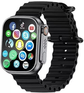 Satyam TRADERS T800 ULTRAT SMARTWATCH BALCK Smartwatch