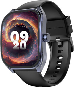 Cellecor TWIST 2.01" Curved HD Display | 800 NITS| AOD| BT-Calling| AI Voice Assistance Smartwatch