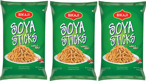 Bikaji Soya Sticks Masala Munch Pack Of 3 (200Gm * 3)