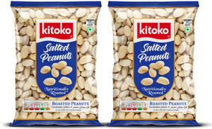 Kitoko Vacuum Packed Roasted Salted Peanuts Without Skin Crunchy Roasted Mungfali Roasted & Salted Peanuts