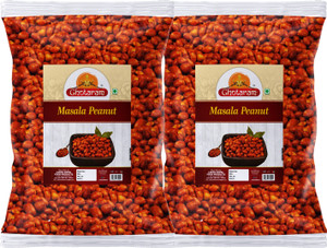 GHOTARAM Fried Masala Groundnut Namken Masala Peanut FarmFresh Masala EarthNut-350g*2Pack