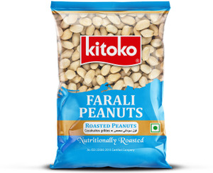 Kitoko Roasted Farali Peanuts | Without Skin Namkeen Khari Sing | Moongfali Singdana