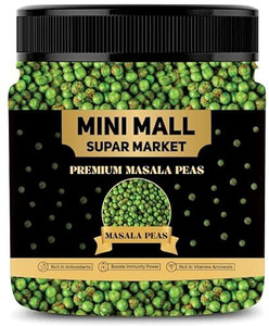 MINIMALL SUPER MARKET Fried Green Spicy Masala Peas Jar/Vatana/Matar Namkeen