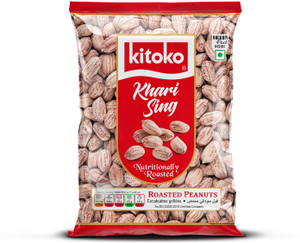 Kitoko Vacuum Packed Roasted Peanuts | Namkeen Khari Sing | Crunchy Moongfali Singdana