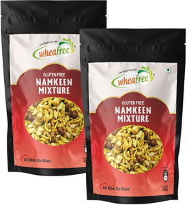wheafree Gluten Free Namkeen Mixture - Pack of 2 (400g each)