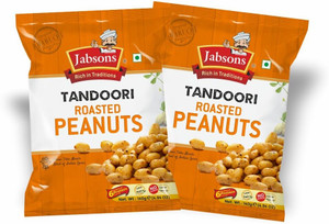 Jabsons TANDOORI ROASTED PEANUTS Roasted & Salted Peanuts