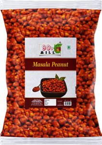 90's MILL Bikaner Fried Peanut Namkeen Fried Nuts Spicy Peanuts Masala Mungfali-250g*1Pack