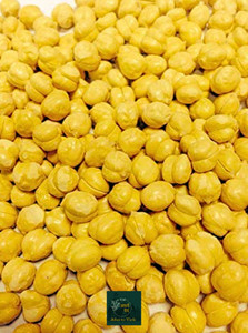 The Atharva-veda Organic Roasted Chana (Whole) (Desi Roasted Chana without skin, Bina Chilka Bhuna Chana)