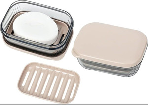 एलिटी SoapBox with Lid,Portable Bar Soap Holder for Traveling,Camping,Gym,Bathroom