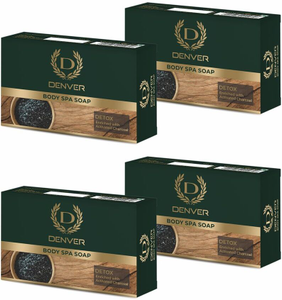 DENVER Body Spa Soap DETOX Enriched With Activated Charcoal