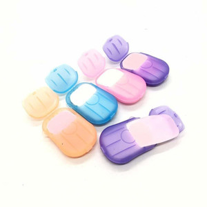 CASTLE KART Portable Water Soluble Mini Hand Wash Soap Strip Boxes-X48