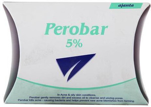 PEROBAR 5% Cleansing Bar 75gm - Image 2
