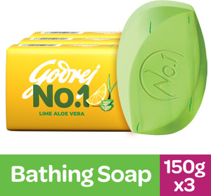 Godrej No.1 Lime & Aloe Vera Bath Soap
