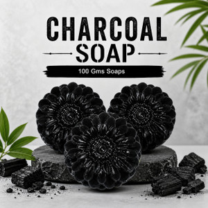 satroopaa Activated Charcoal Soap Skin Brightening Tan Removal Acne Oily Skin
