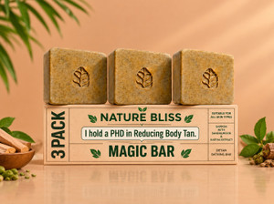 NatureBliss Magic Soap Goat Milk Pack of 3 · 100 g (300 g total) - Image 1