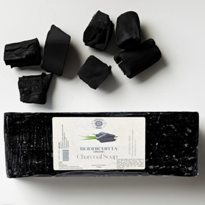 Bodhichitta Charcoal Soap Base Melt & Pour 100% Pure & Natural Pack of 1kg