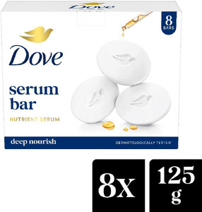 DOVE Serum Beauty Bar Pack of 8 x 125g Pack of 8 · 125 g (1 kg total) - Image 6