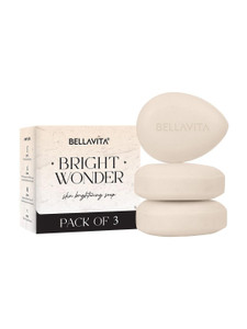 BELLAVITA Bright Wonder Skin Brightening Soap, Pack of 3 - Image 6