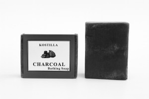 kostilla Charcoal Bathing Soap - Pack of 1 (100g)