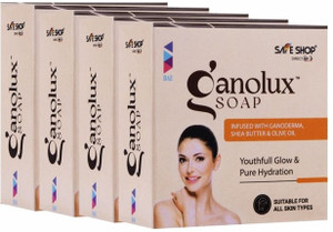 HAOMA I Bae Ganolux Soap (Pack of 4, Pack of 4 · 100 g (400 g total) - Image 1