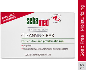 Sebamed Cleansing Bar | pH 5.5 | Soap free, moisturizing bath|