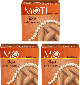 moti Sandal Luxury Soap - 150g (Pack Of 3)