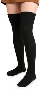 SIOPAWORLD Unisex Solid Over the Knee