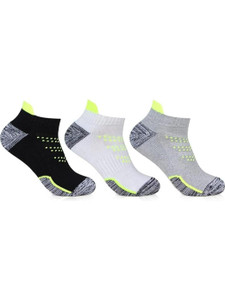 BONJOUR Men's secret Length Terry Sports Socks - Soft & Breathable Cushioned Comfort Men Low Cut