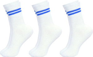 KIDSTREND Boys & Girls Solid Mid-Calf/Crew