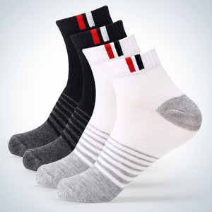 JEMOX Men & Women Striped Ankle Length
