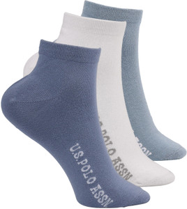 U.S. POLO ASSN. Men Solid Ankle Length Pack of 3 - Image 6