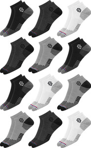 Swagr Men & Women Solid, Striped Ankle Length