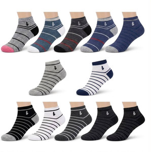 Bahuzo Men Striped Ankle Length
