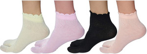 OMHSS Women Solid Ankle Length