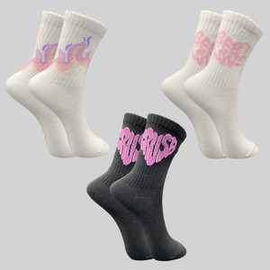 TRAZO Women Self Design Calf Length