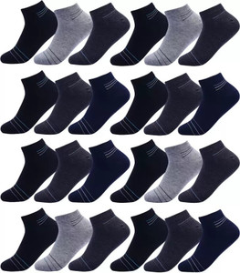 MJE Men & Women Solid Ankle Length, Peds/Footie/No-Show