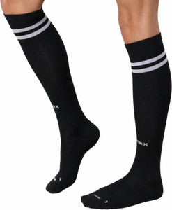 NINQ Men & Women Solid, Striped Knee High